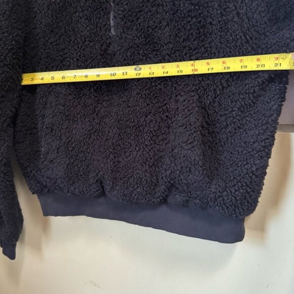 Lululemon Oh So Sherpa Fleece Half Zip Jacket Hoodie Pockets Jersey Lined Top 10 - Picture 15 of 16
